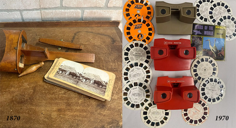 Viewmaster then and now